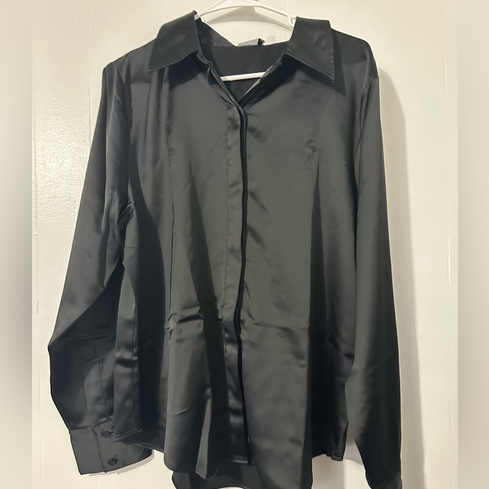 Worthington silk top